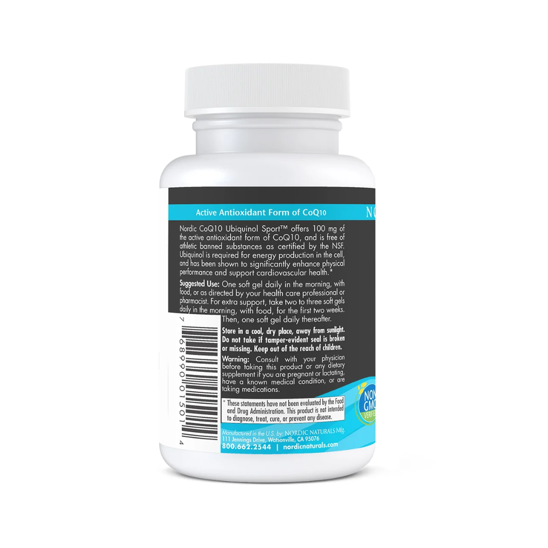 Nordic CoQ10 Ubiquinol Sport