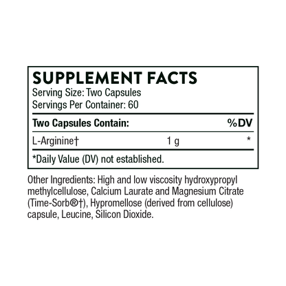 L-Arginine - Sustained Release